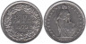  Швейцария. 1/2 франка 1973 год. Гельвеция. 