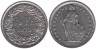  Швейцария. 1/2 франка 1973 год. 