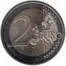  Германия. 2 евро 2015 год. Церковь Св. Павла во Франкфурт-на-Майне, Гессен. (D) 