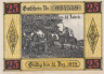  Бона. Германия. Берген-ан-дер-Думме 25 пфеннигов 1922 год. Нотгельд. (XF) 
