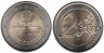  Португалия. 2 евро 2008 год. 60 лет Всеобщей декларации прав человека. 