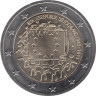  Германия. 2 евро 2015 год. 30 лет флагу Европейского союза. (A) 