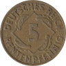  Веймарская республика. 5 рентенпфеннигов 1924 год. (G) 