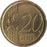  Нидерланды. 20 евроцентов 2010 год. 