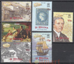 Набор марок. Остров Святой Елены 1987 год. Эпоха Виктории - 150 лет началу правления королевы Виктории. (6 марок)