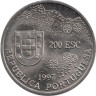  Португалия. 200 эскудо 1997 год. 400 лет со дня смерти Луиса Фройса. 