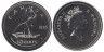  Канада. 10 центов 1995 год. Парусник. (UNC) 
