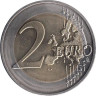  Германия. 2 евро 2015 год. Церковь Св. Павла во Франкфурт-на-Майне, Гессен. (F) 