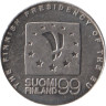  Финляндия. Монетовидный жетон 1999 год. Председательство Финляндии в ЕС. 