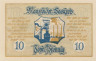  Бона. Германия. Мансфельд 10 пфеннигов 1920 год. Нотгельд. (XF) 