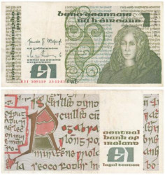 Бона. Ирландия 1 фунт 1985 год. Медб. (VF)
