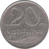  Латвия. 20 сантимов 1922 год. 