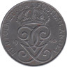  Швеция. 5 эре 1948 год. Король Густав V. 