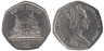  Гибралтар. 50 пенсов 2006 год. Захват Гибралтара в 1704 году. 