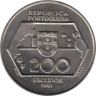 Португалия. 200 эскудо 1991 год. Навигация на запад. 