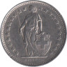  Швейцария. 1/2 франка 1976 год. Гельвеция. 
