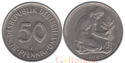 ФРГ. 50 пфеннигов 1980 год. (F)