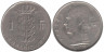  Бельгия. 1 франк 1972 год. BELGIQUE 