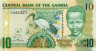  Бона. Гамбия 10 даласи 2006 год. Священный ибис. (Пресс) 