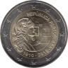  Португалия. 2 евро 2010 год. 100 лет Португальской Республике. 