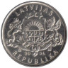  Латвия. 1 лат 2006 год. Шишка. 