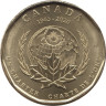  Канада. 1 доллар 2020 год. 75 лет ООН. 