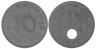  Германия - Третий рейх. 10 рейхспфеннигов 1940 год. (F) 