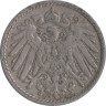 Германская империя. 5 пфеннигов 1904 год. (E) 