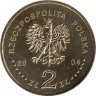  Польша. 2 злотых 2004 год. Александр Чекановский (1833-1876). 