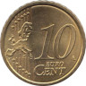  Италия. 10 евроцентов 2009 год. Рождение Венеры. 
