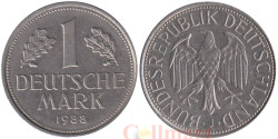 Германия (ФРГ). 1 марка 1988 год. Герб. (J)