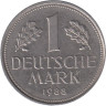  Германия (ФРГ). 1 марка 1988 год. Герб. (J) 