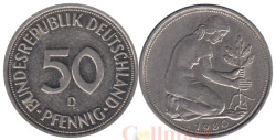 ФРГ. 50 пфеннигов 1980 год. (D)