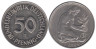  ФРГ. 50 пфеннигов 1980 год. (D) 