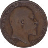  Великобритания. 1 пенни 1906 год. 