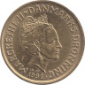  Дания. 20 крон 1996 год. Королева Маргрете II. 