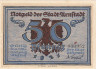  Бона. Германия. Арнштадт 50 пфеннигов 1921 год. Историческая серия (литера r). Нотгельд. (VF)  
