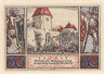 Бона. Германия. Арнштадт 50 пфеннигов 1921 год. Историческая серия (литера r). Нотгельд. (VF)  