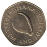  Гана. 1 седи 1979 год. Ракушка. 