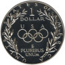  США. 1 доллар 1988 год. XXIV летние Олимпийские Игры, Сеул 1988. (S) 