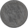 Бельгия. 5 франков 1941 год. Надпись на голландском - DER BELGEN. 