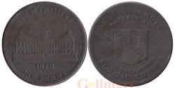 Великобритания. Токен 1 пенни 1812 год. Бирмингем.
