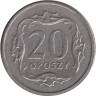  Польша. 20 грошей 2000 год. Герб. 