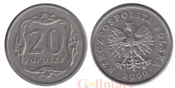 Польша. 20 грошей 2000 год.