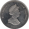  Острова Кука. 1 доллар 2007 год. Англия ждёт, что каждый выполнит свой долг - Военный совет. 