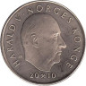  Норвегия. 10 крон 2010 год. 200 лет со дня рождения Оле Булла. 