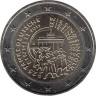  Германия. 2 евро 2015 год. 25 лет объединению Германии. (D) 