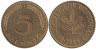 ФРГ. 5 пфеннигов 1985 год. (J) 