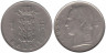  Бельгия. 1 франк 1973 год. BELGIE 