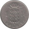  Бельгия. 1 франк 1973 год. BELGIE 